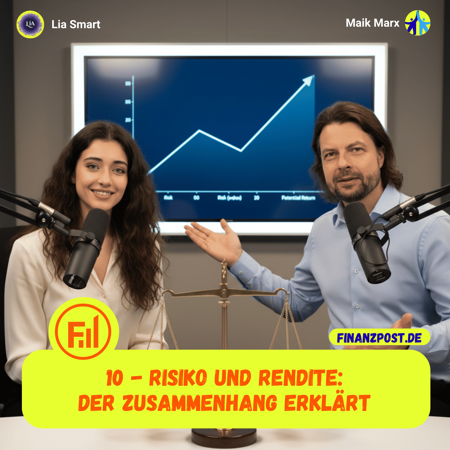 Cover Folge 10: Risiko und Rendite - Der Zusammenhang erklärt