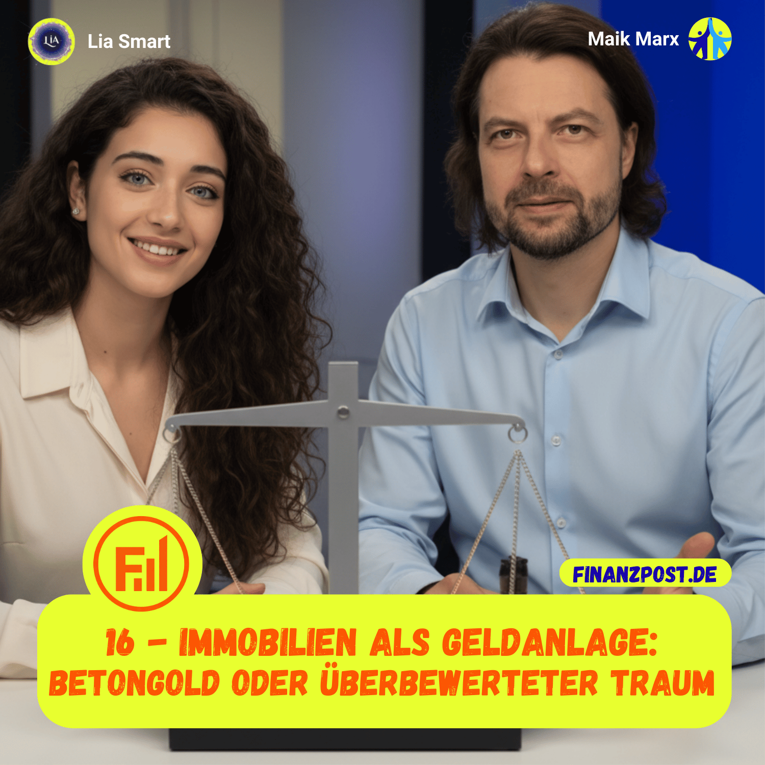 Cover Folge 16: Immobilien als Geldanlage - Betongold oder überbewerteter Traum