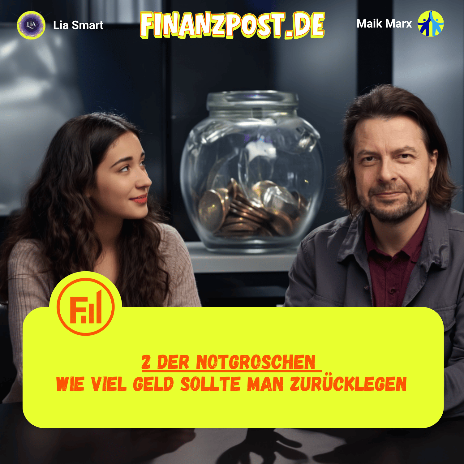 Cover Folge 2: Der Notgroschen – Wie viel Geld sollte man zurücklegen