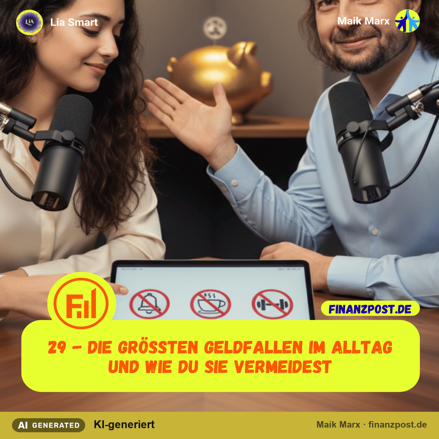 Cover Folge 29: Die größten Geldfallen im Alltag - Und wie du sie vermeidest