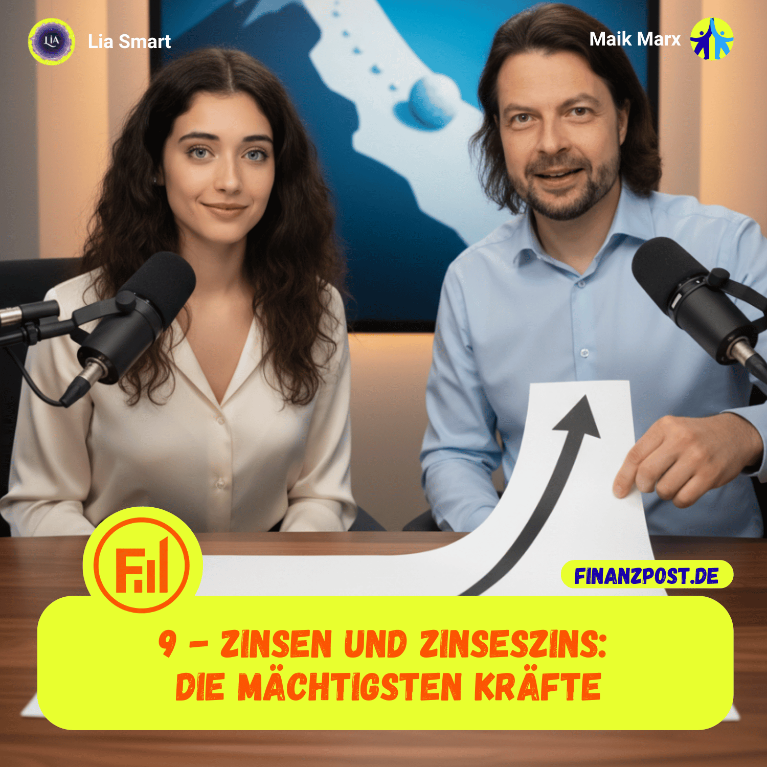 Cover Folge 9: Zinsen und Zinseszins - Die mächtigsten Kräfte beim Vermögensaufbau